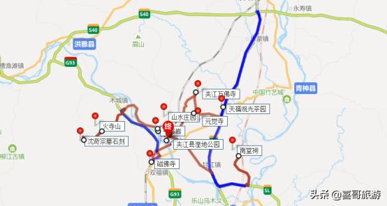 乐山到柳江旅游攻略路线（乐山至柳江古镇线路）