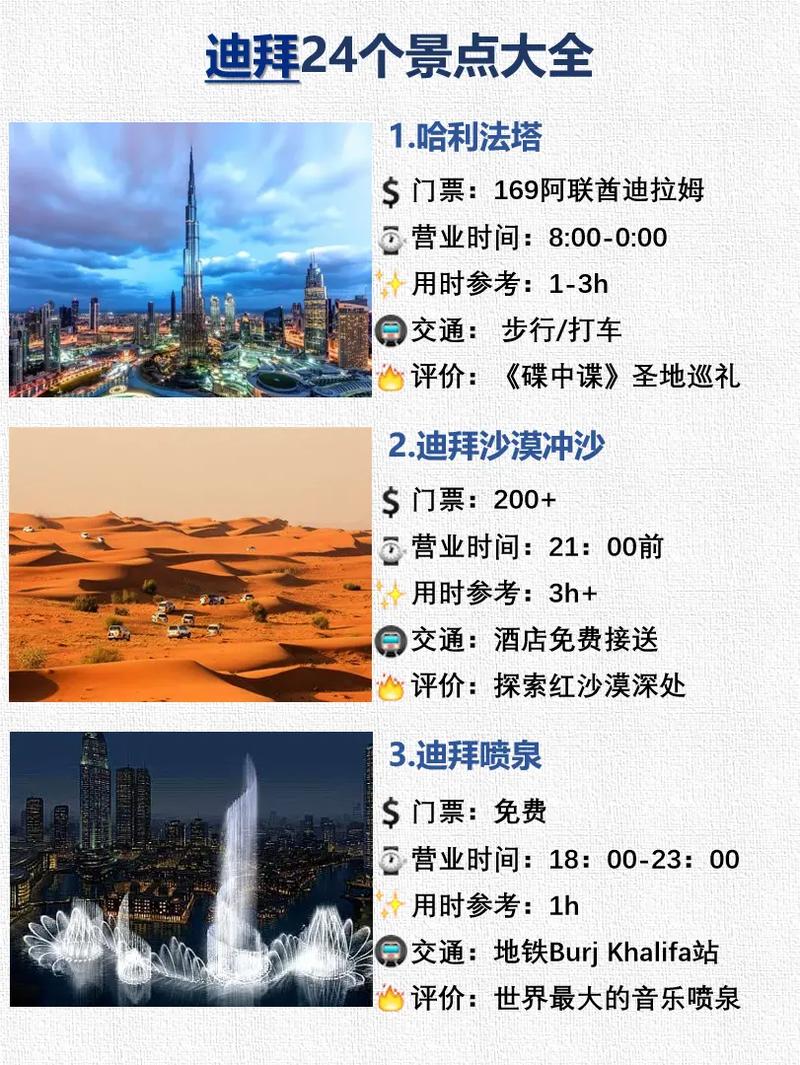 阿联酋旅游攻略（去阿联酋旅游注意事项）