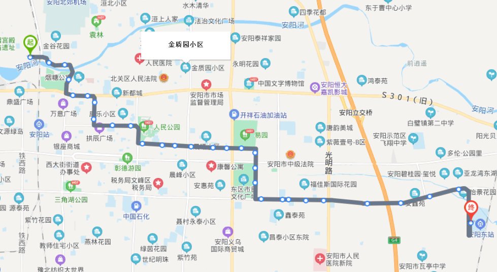 安阳旅游3路公交车路线（安阳旅游3路公交车路线图）